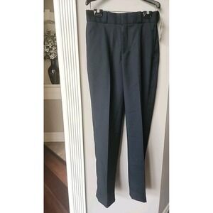 NEW Flying Cross Uniform Pants Trousers/Slacks Sz 6 Black Super Crease Justice